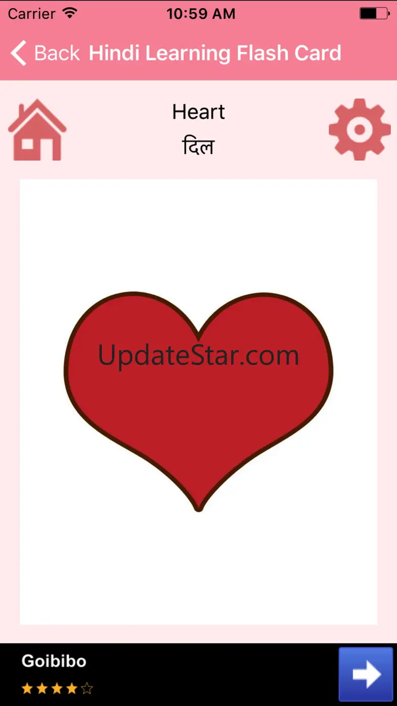 Hindi Learning Flash Card 1.0