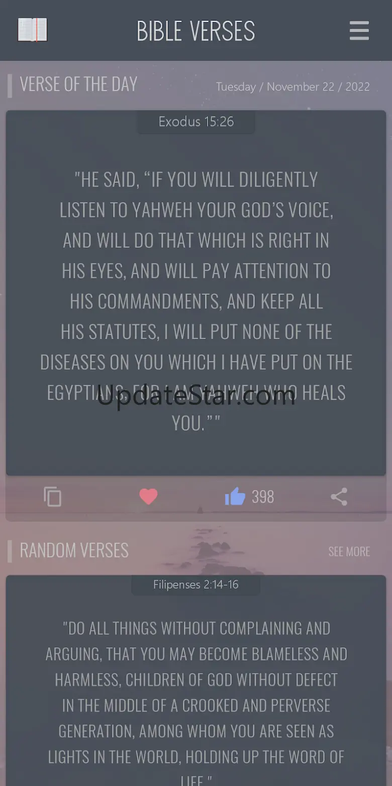 Verse of the Day 1.6.13.70