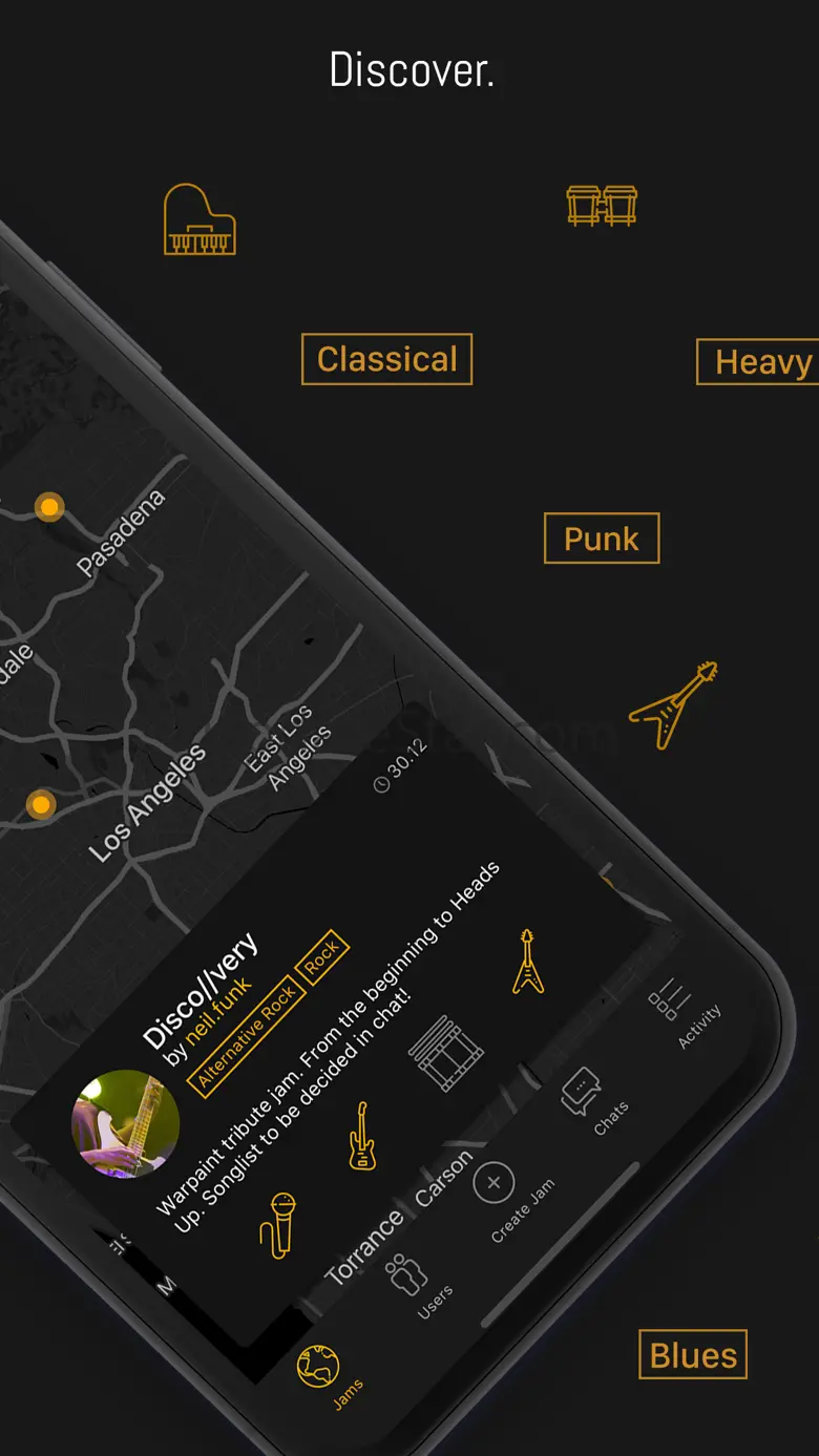 Jams - Musician finder 1.4.1