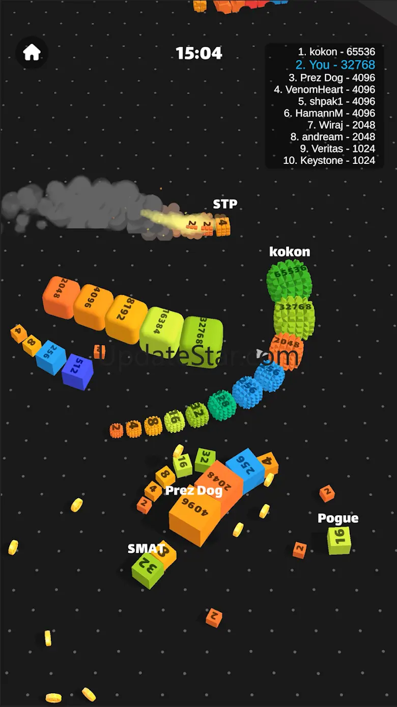 Snake Cube Arena: Merge 2048 1.8.0