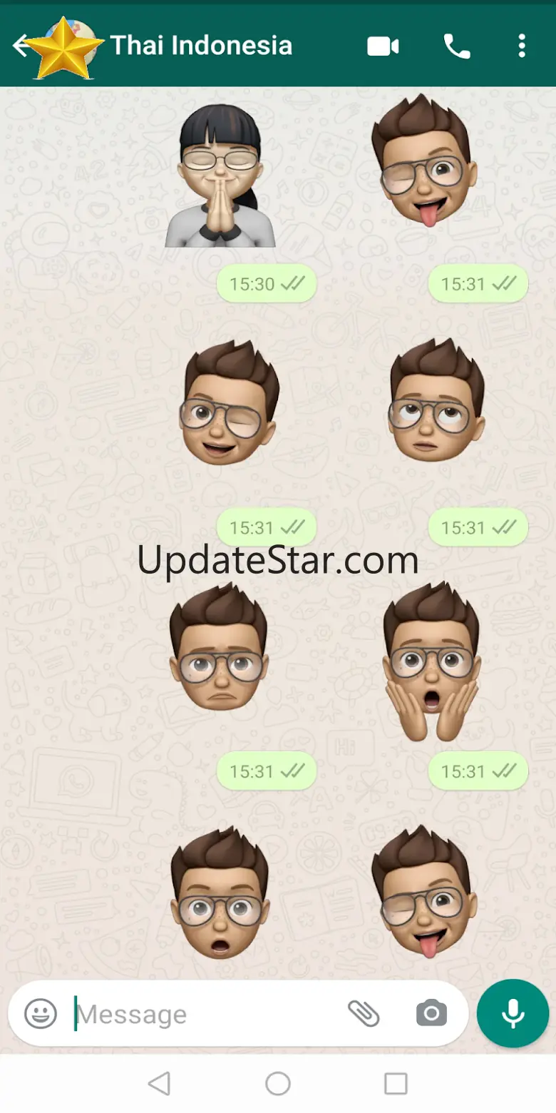 Memoji stickers for WhatsApp 014.1.1126