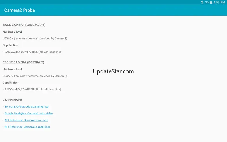 Camera2 Probe for Android 5.0+ 1.2.1