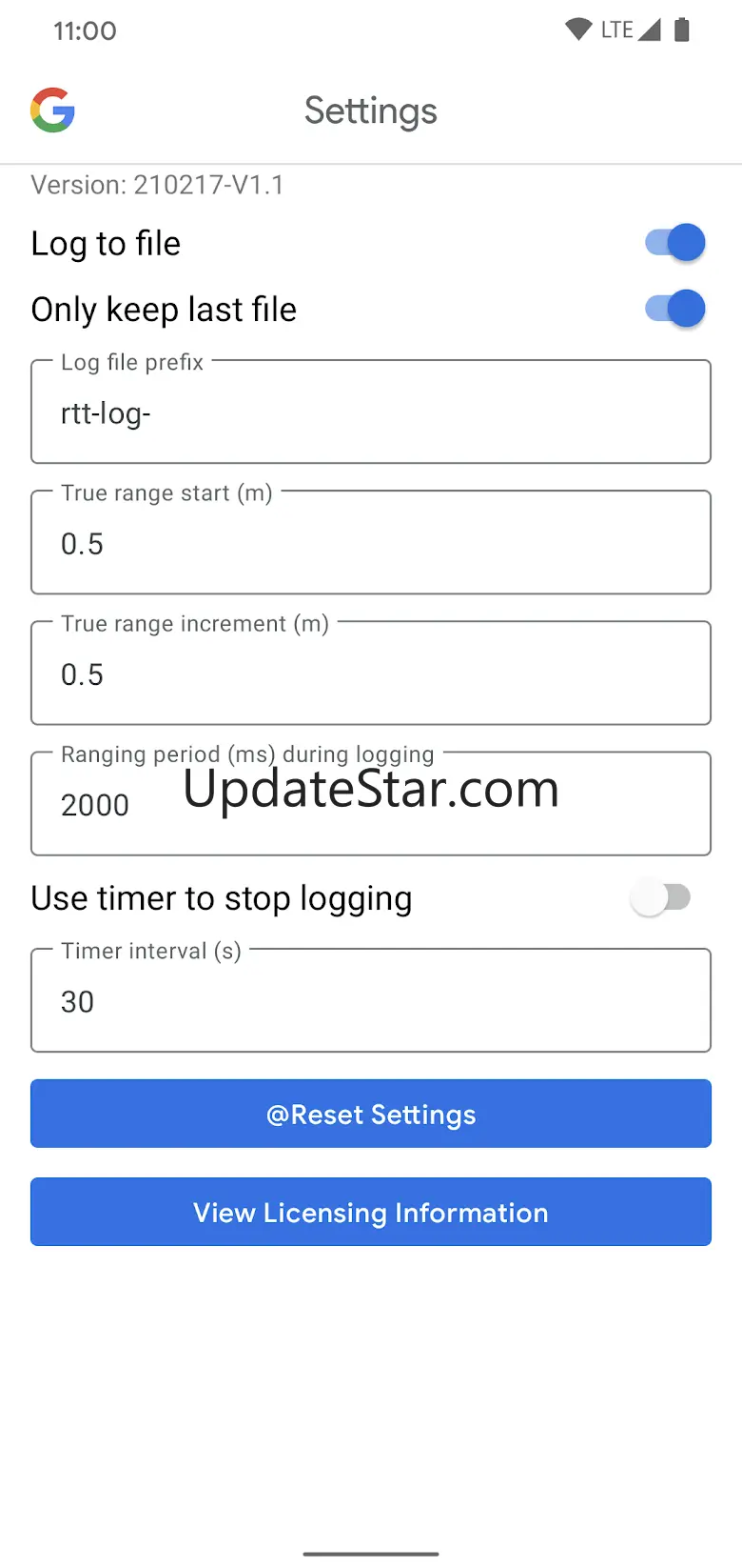 WifiNanScan App 210407-V1.3