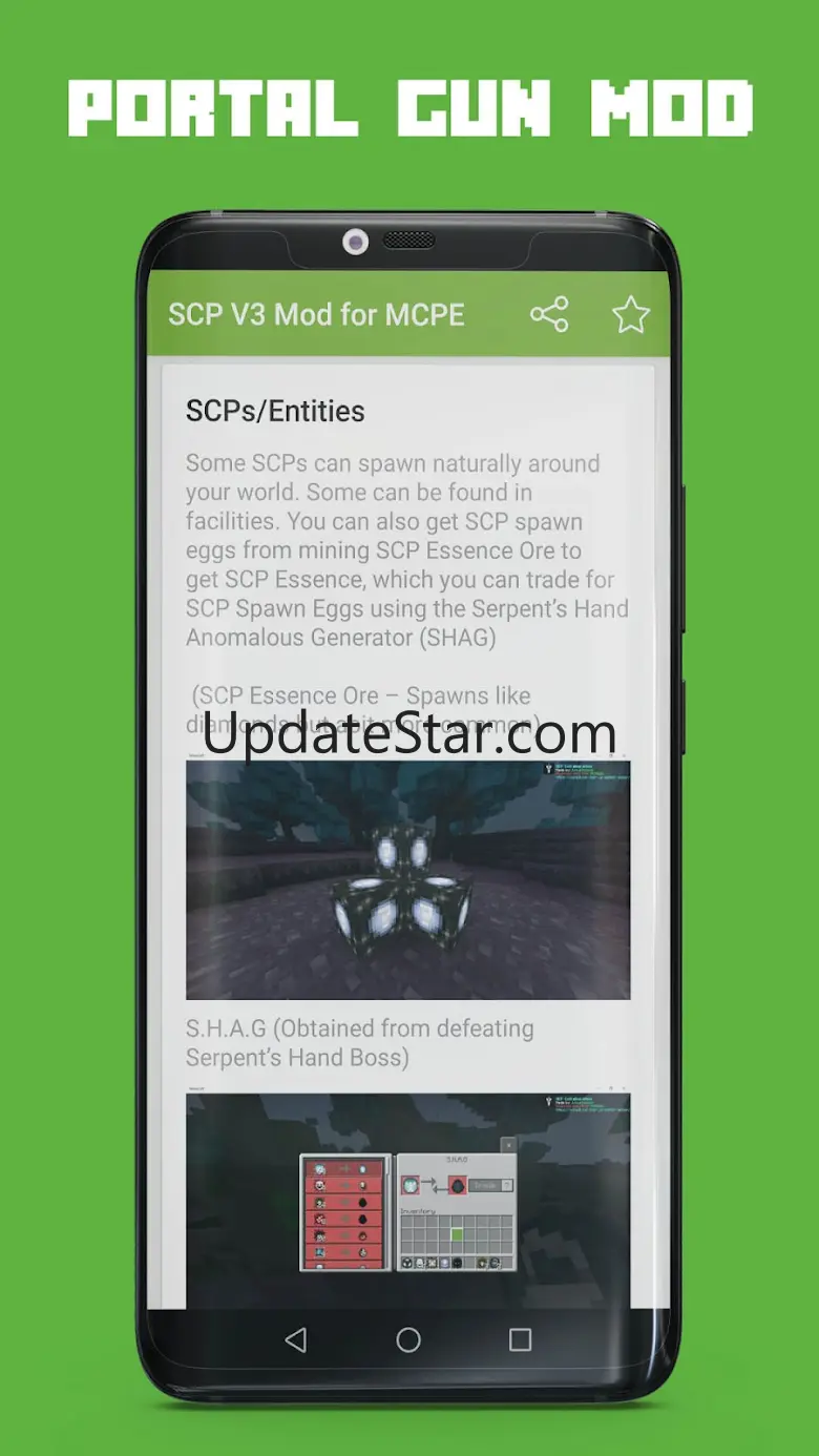 SCP V3 Mod for MCPE 2.0.1
