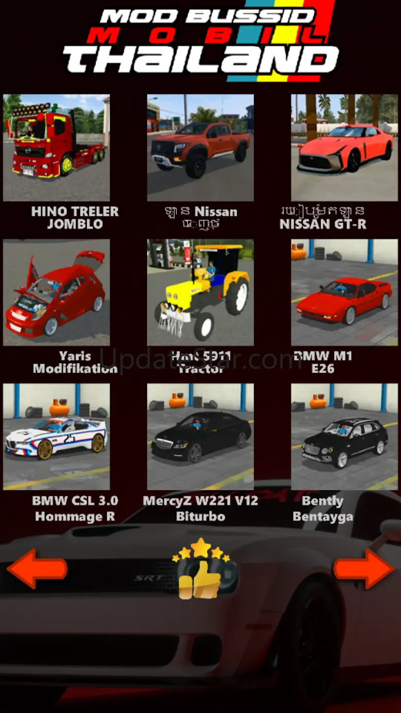 Mod Bussid Mobil Thailand 1.2