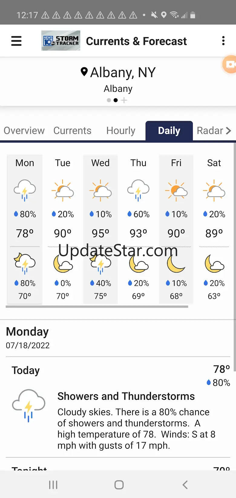 WTEN Storm Tracker - NEWS10 6.8.1