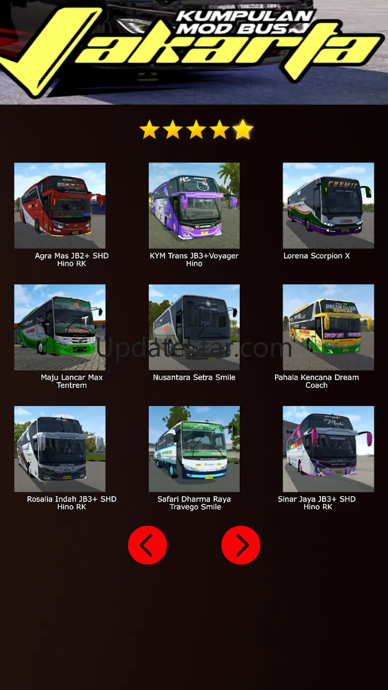 Kumpulan Mod Bus Jakarta 1.0