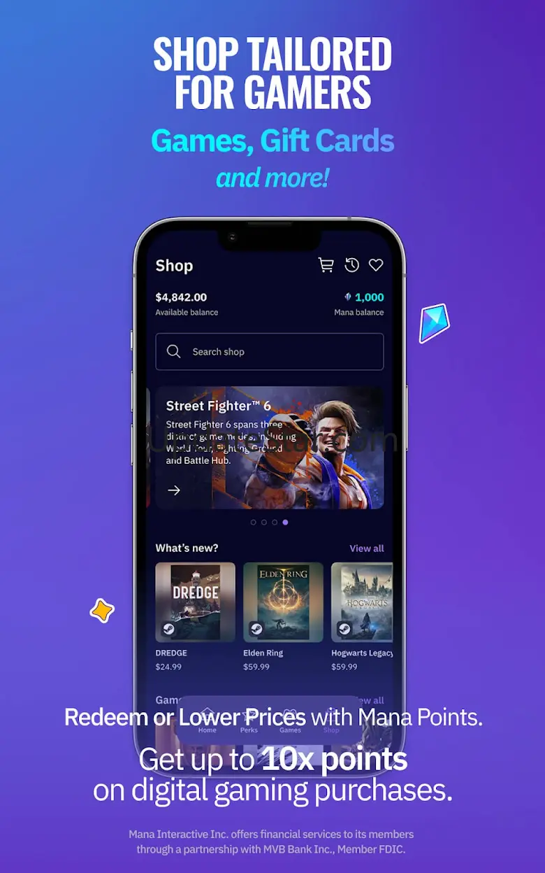 Mana - Finance for Gamers v2.0
