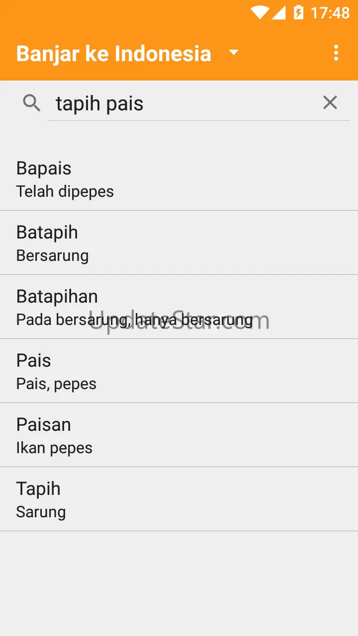 Kamus Bahasa Banjar (KaBanjar) 1.1.8