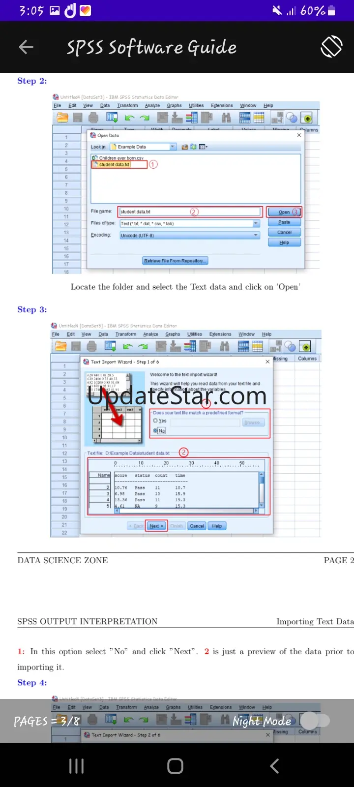 SPSS Software Guide 5.1.0