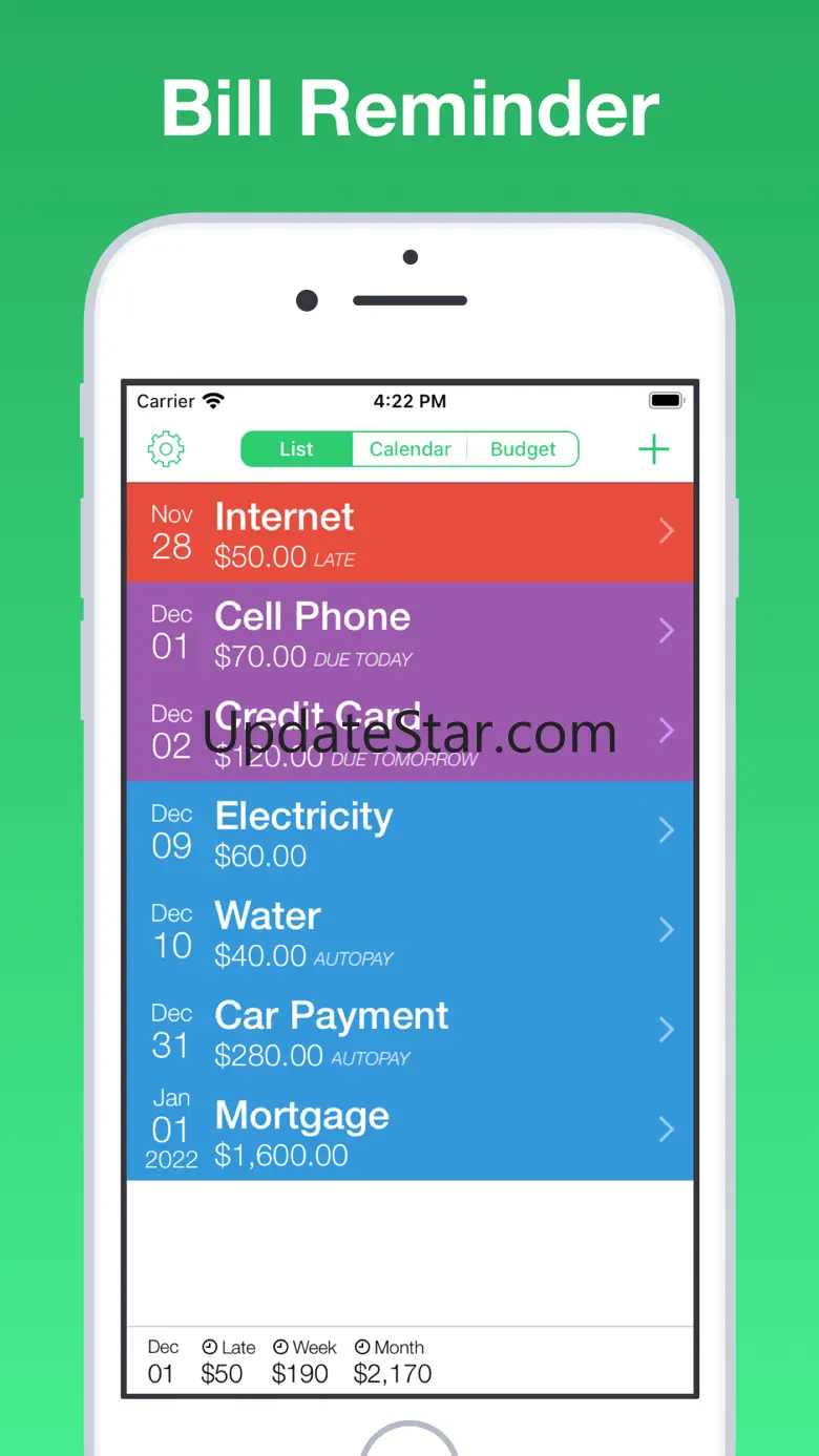 Jitto - bill reminder & budget 3.0