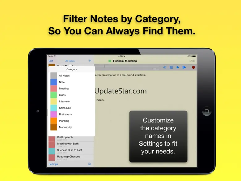 Audio Notebook: Voice Recorder 3.1