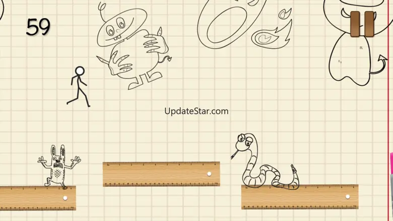 Stick-Man Runner - Doodle Monster Sketch Survival 2.0