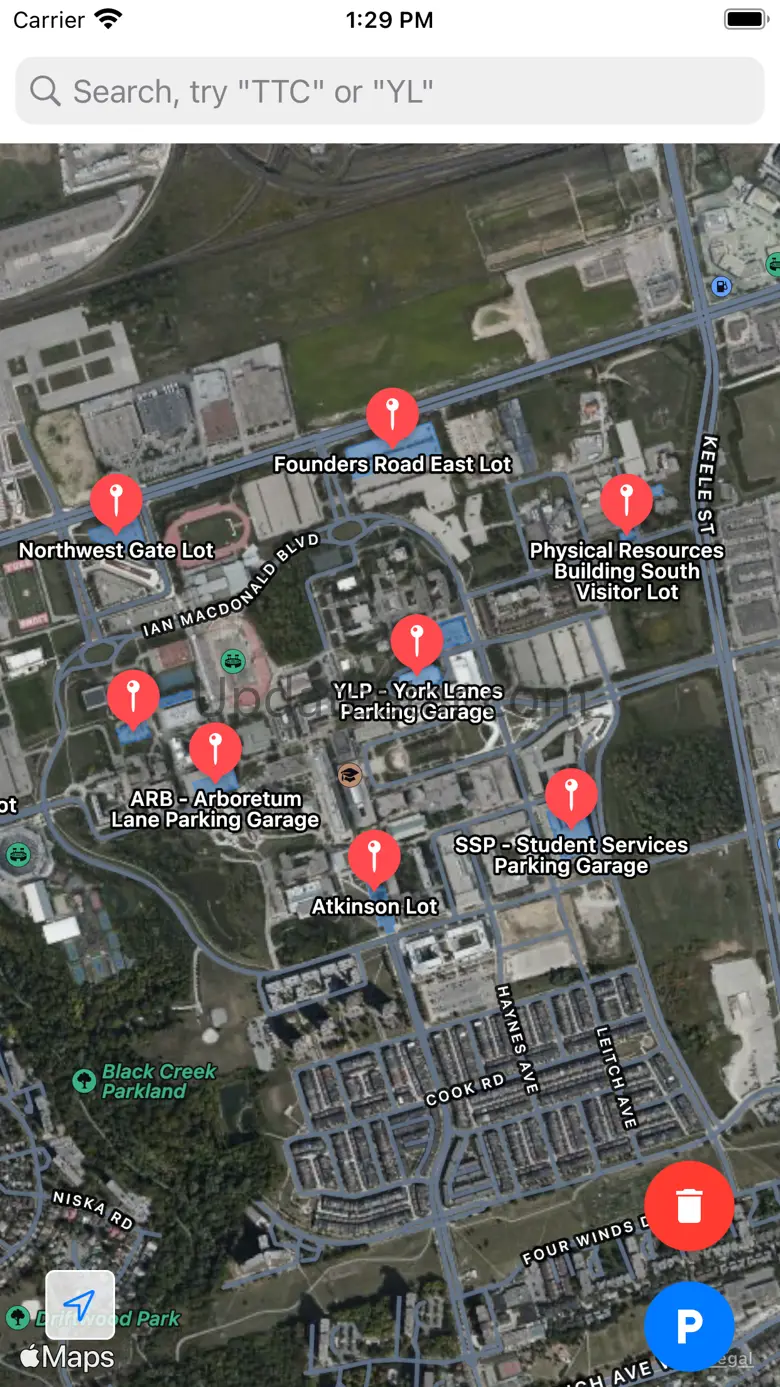 York U Maps 2.0