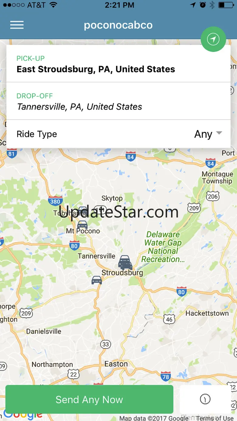 Pocono Cab 9.7.231