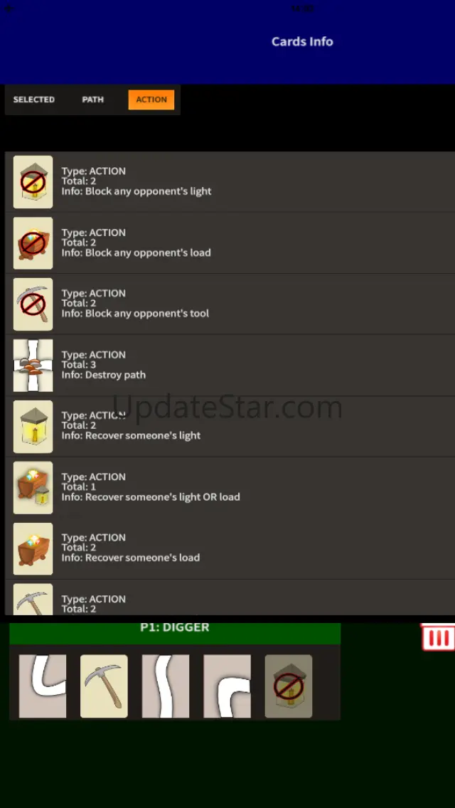 Saboteur Card Game 0.0.2