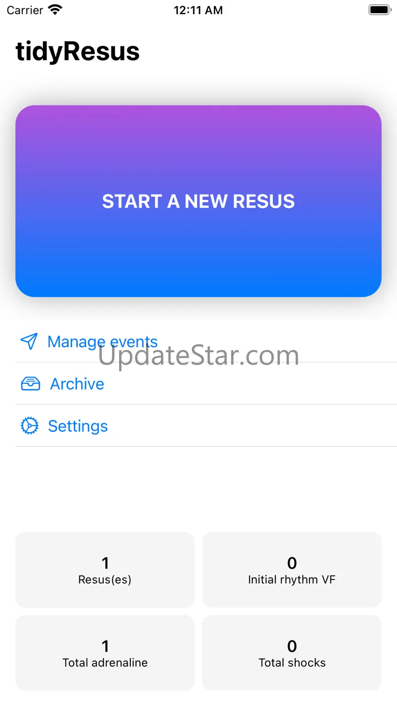tidyResus 3.0