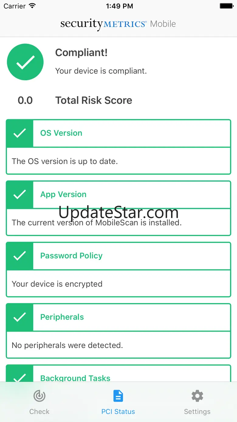 SecurityMetrics Mobile 2.2.0