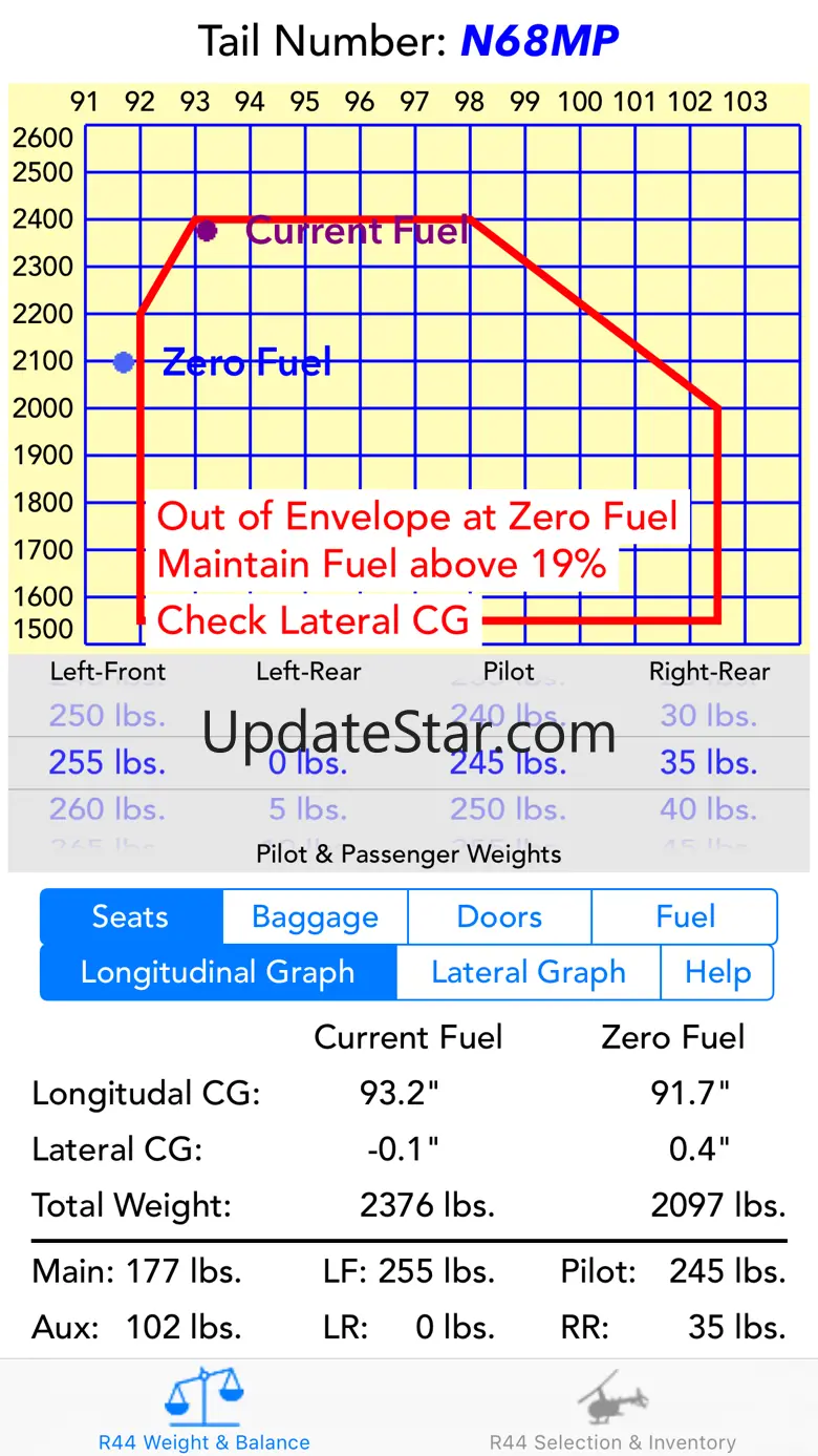 R44 Weight & Balance 1.14.1