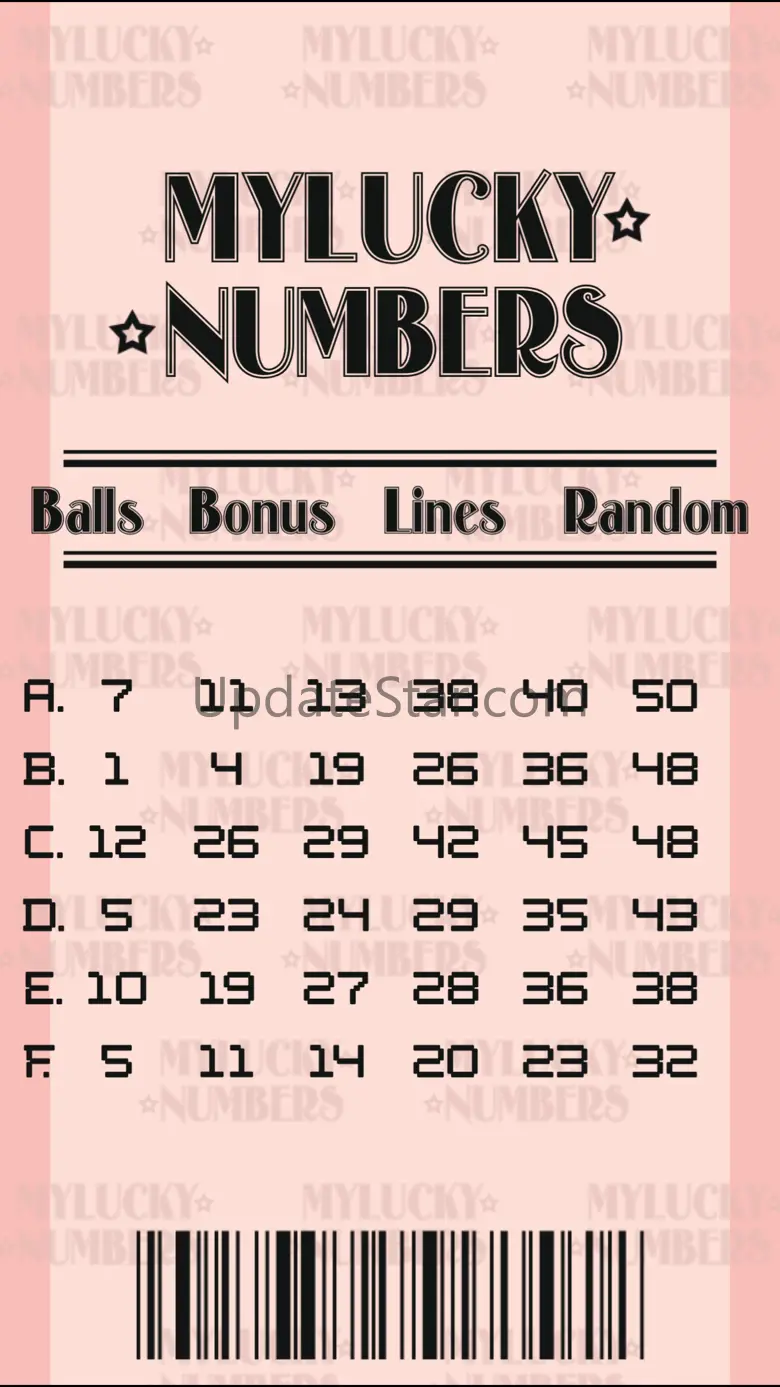 My Lucky Numbers 2.2.5