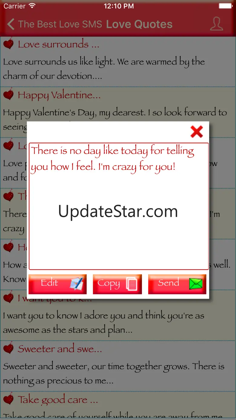 The Best Love SMS 1.0