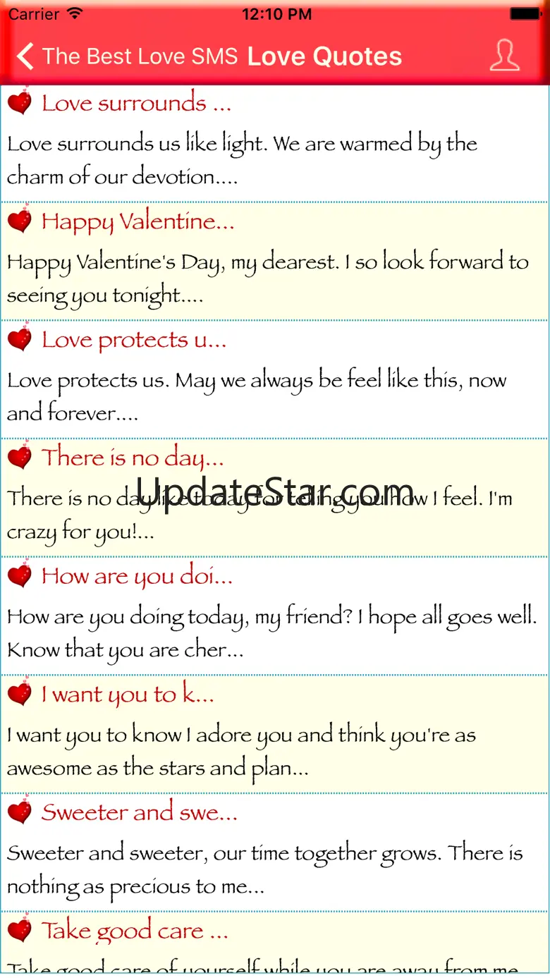 The Best Love SMS 1.0