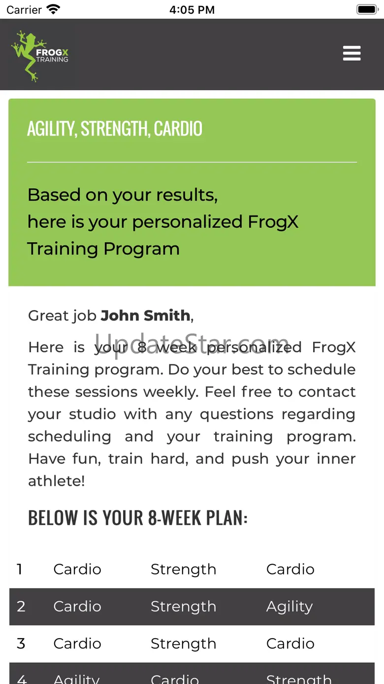 FrogX Training 1.0.9