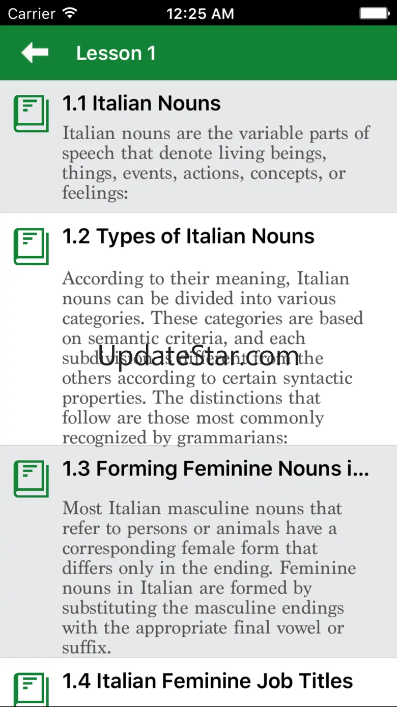 Italian Grammar - Improve your skill 1.0