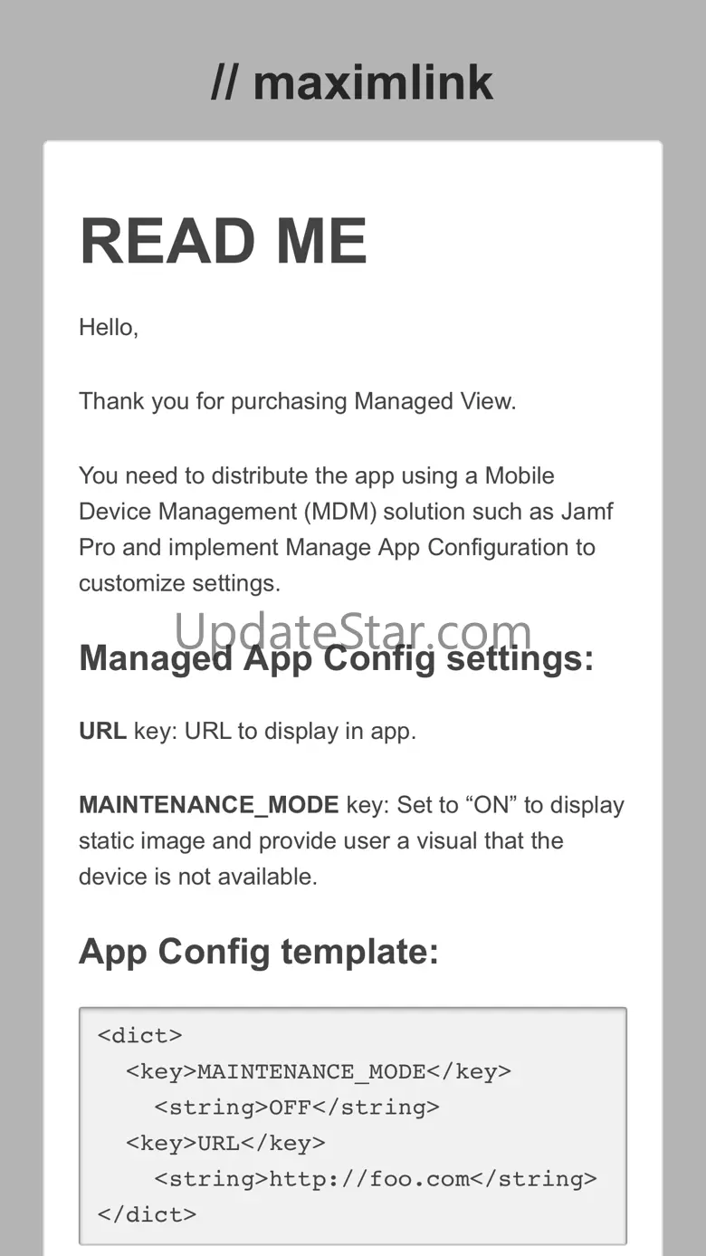 Managed View 2.8.3