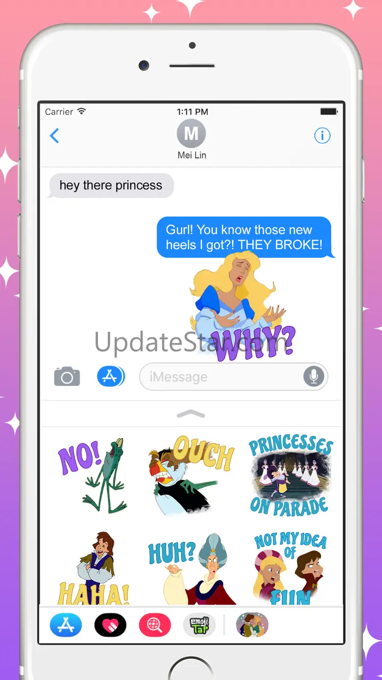 Swan Princess Stickers 2.0