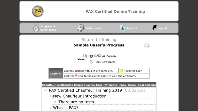 PAX Training 2.0