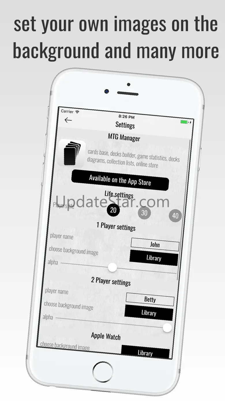 MTG Life Counter with history 1.1.5