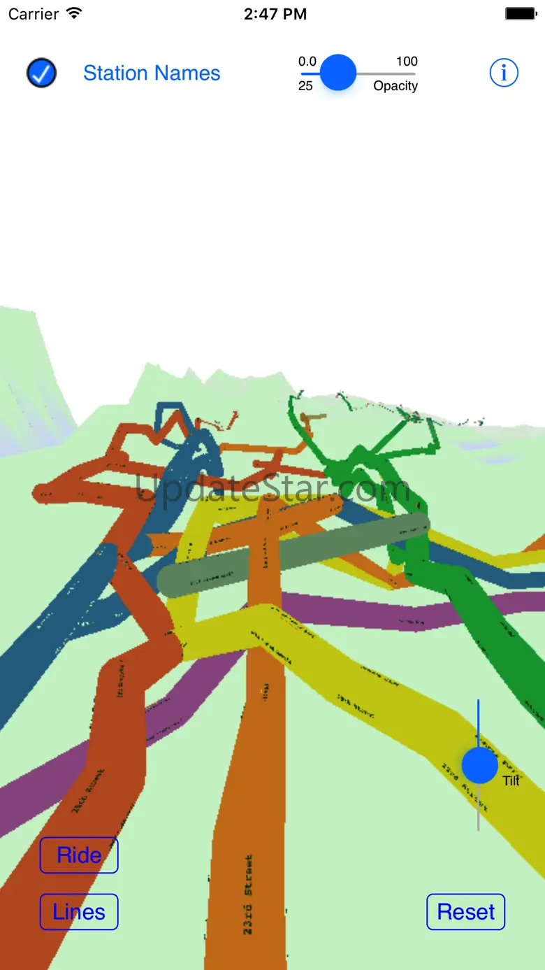New York City Subway 3D Map 3.0