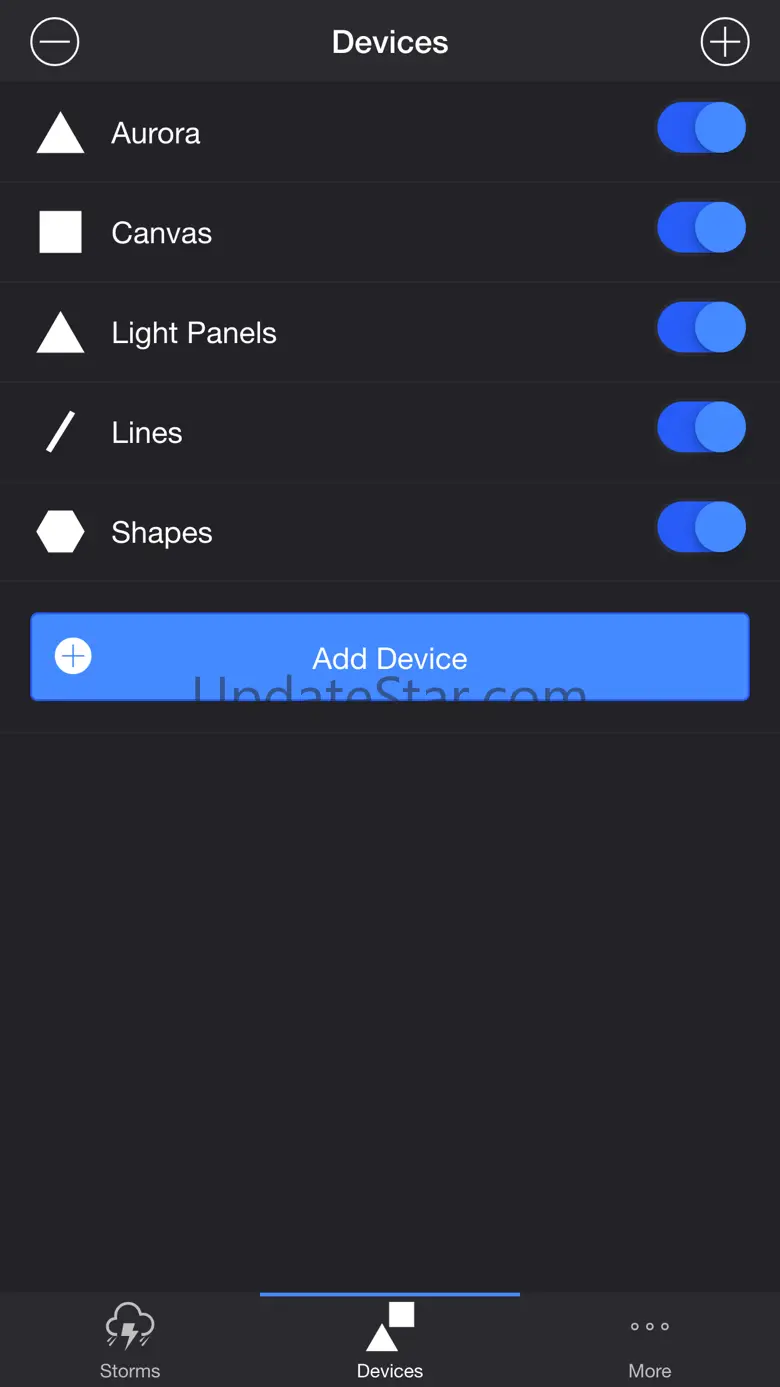 Thunderstorm for Nanoleaf 3.5.0