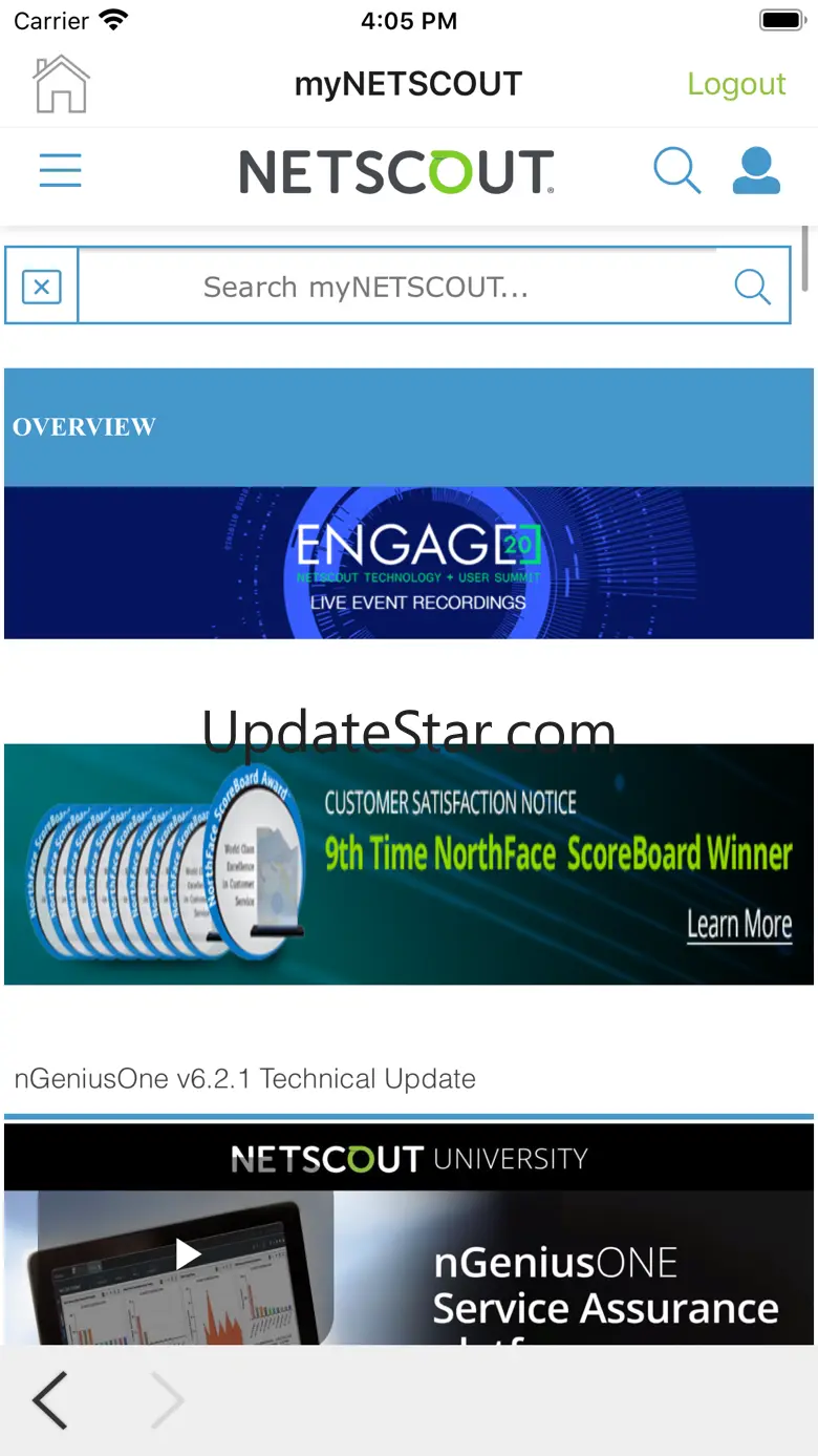 MyNETSCOUT APP 2.0