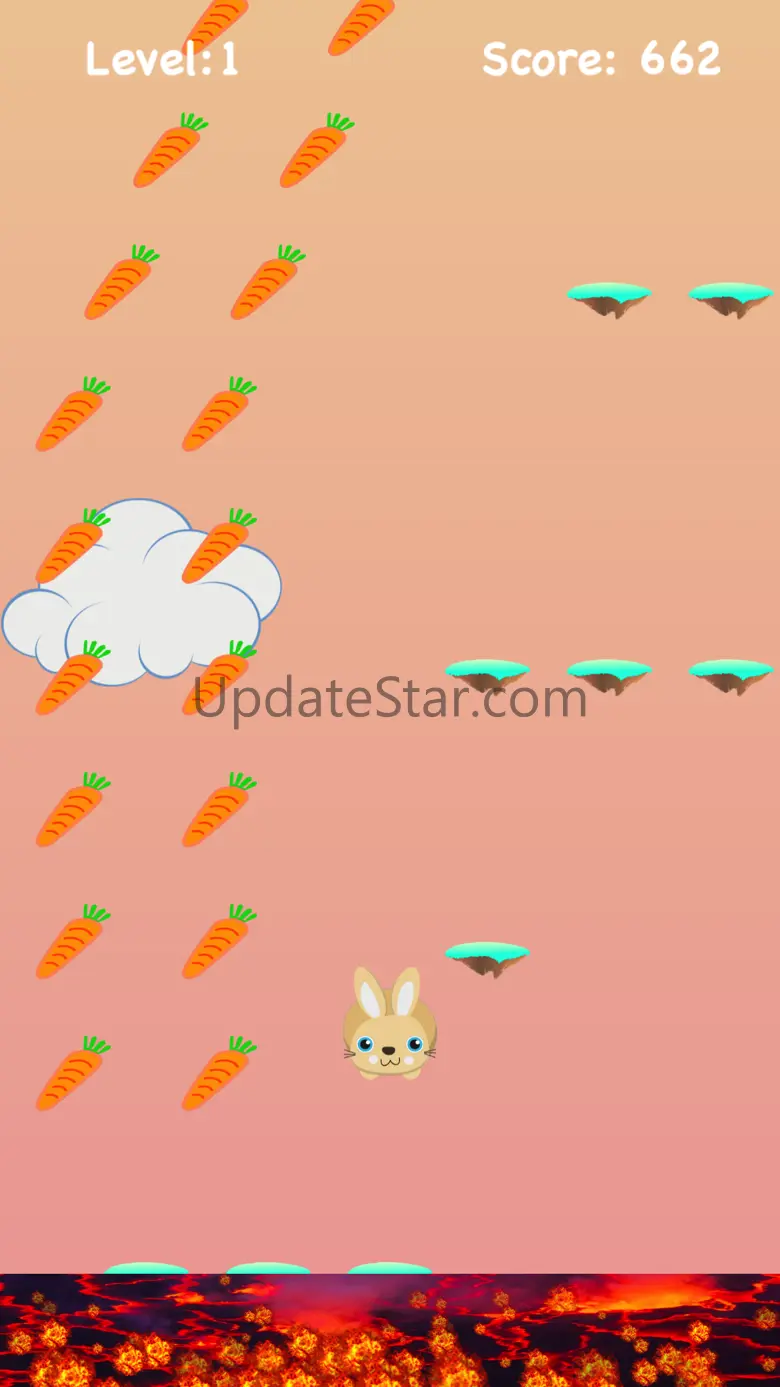 Lava Floor Escape: Jumpy Bunny 4.0