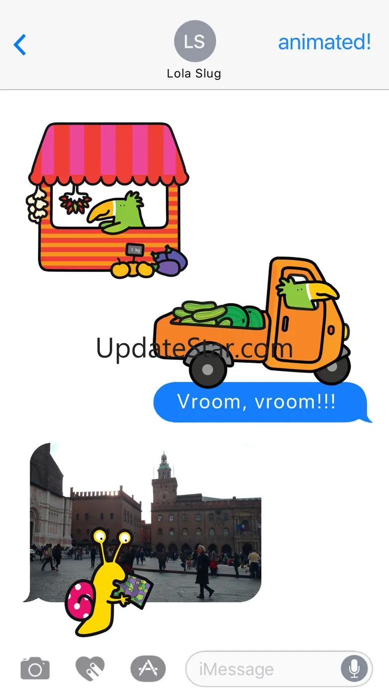 Lola Slug Animated Stickers 1.0