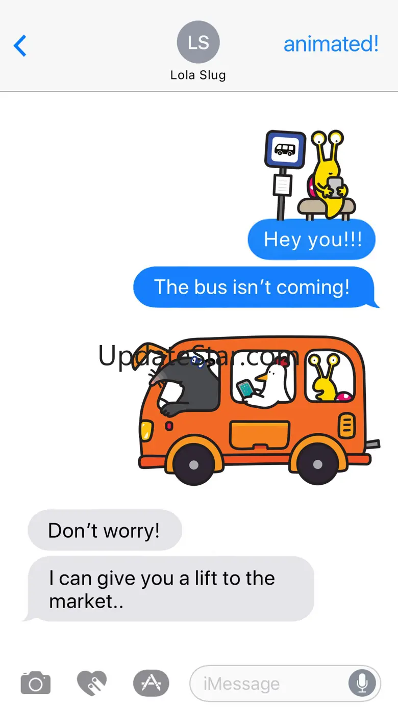 Lola Slug Animated Stickers 1.0