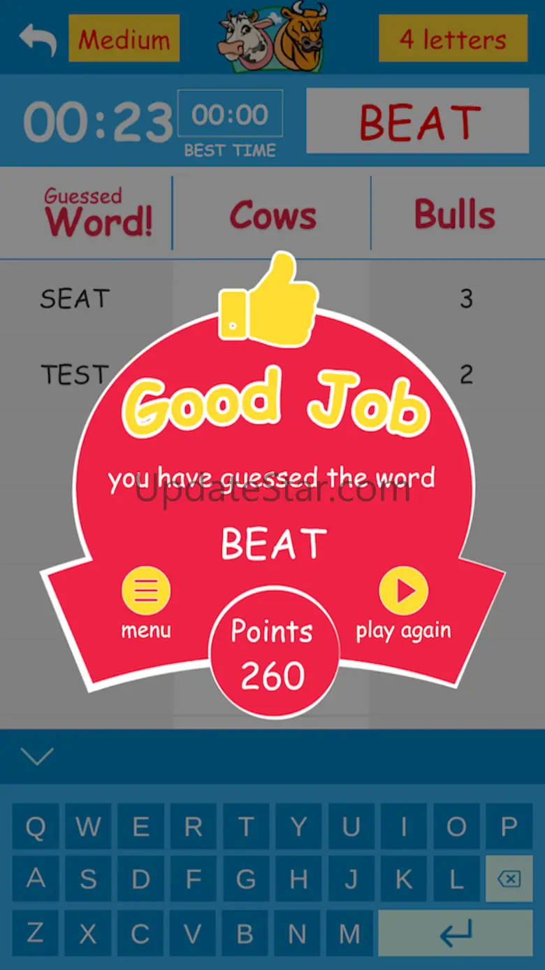 Cows & Bulls – Guess the Word 1.1.0