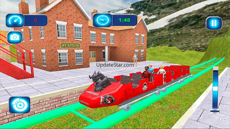 Mountain Real Roller Coaster 1.1