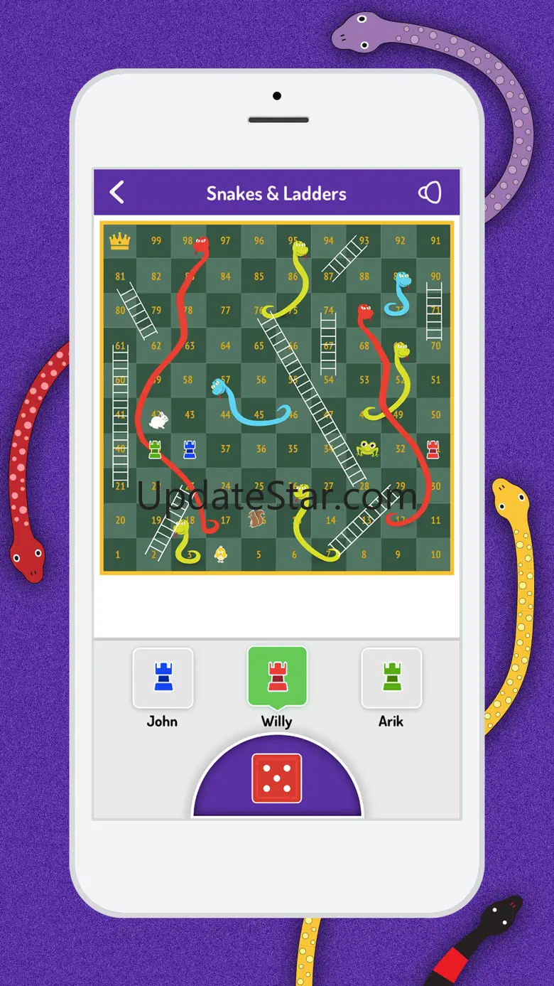 Snakes & Ladders -A Board Game 2.0