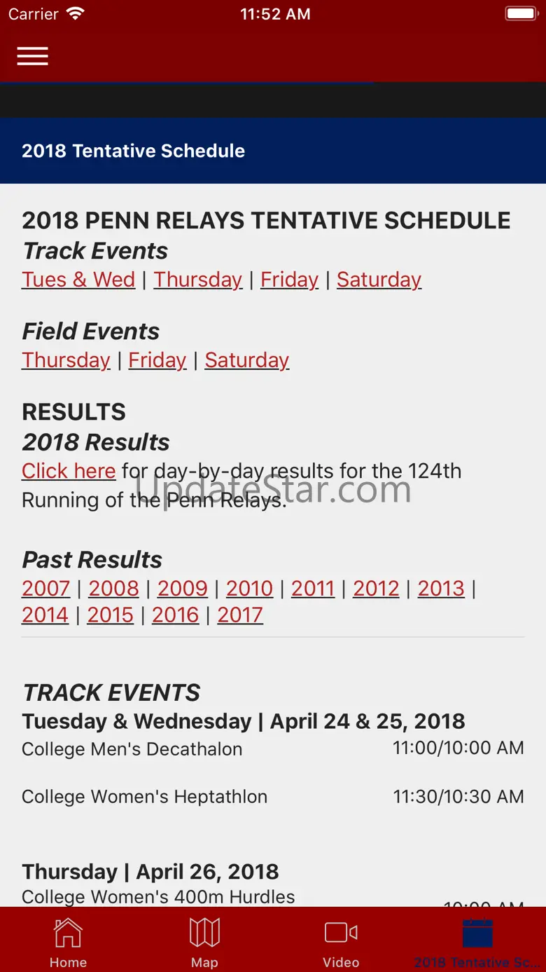 Penn Relays 1.0.12