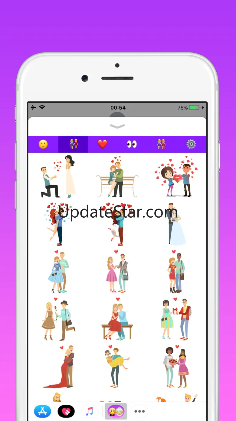 Couples in love emoji 1.0