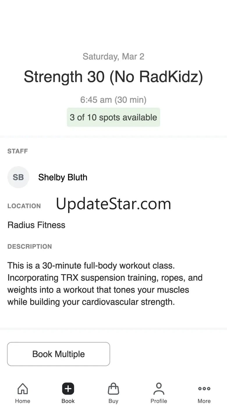 Radius Fitness Mesa 7.301.0