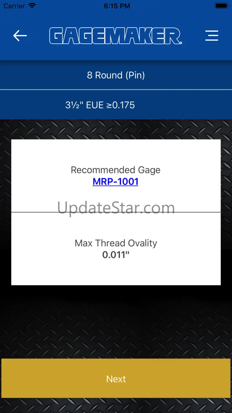 Gagemaker MRP 5B Calculator 1.3