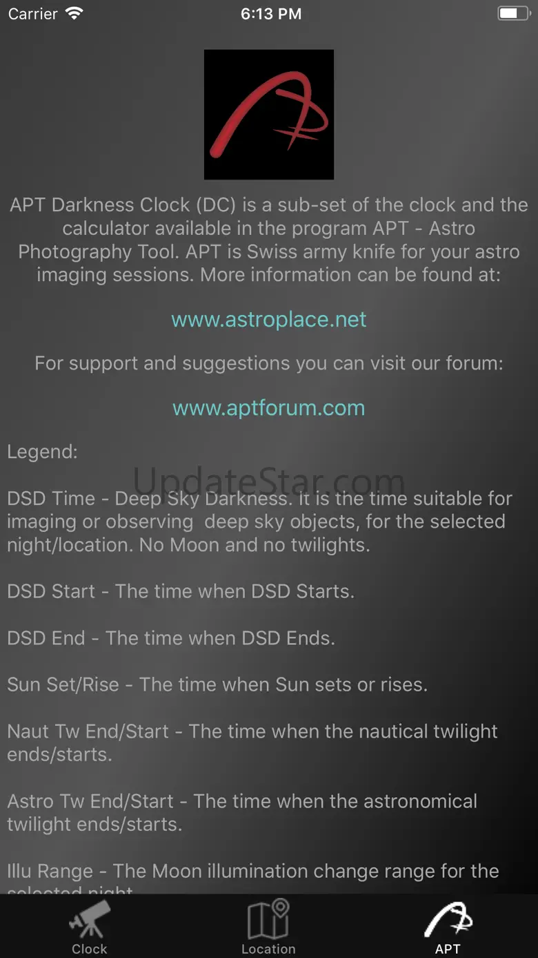 APT Darkness Clock 1.3