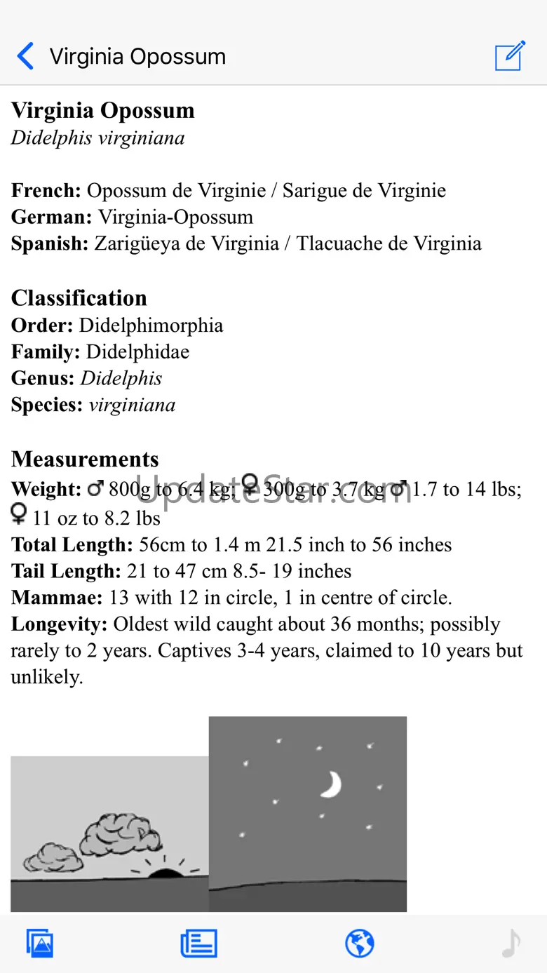 Stuarts North American Mammals 1.2.1