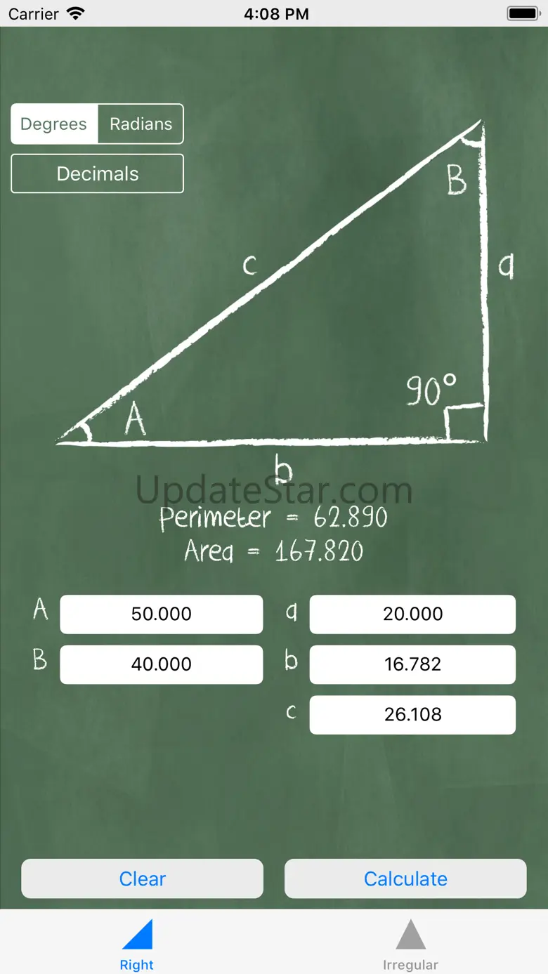 Triangle Solver - Trigonometry 1.1
