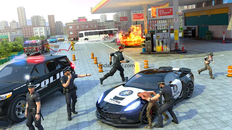 US Cop Car Chase Game 3D 5.52