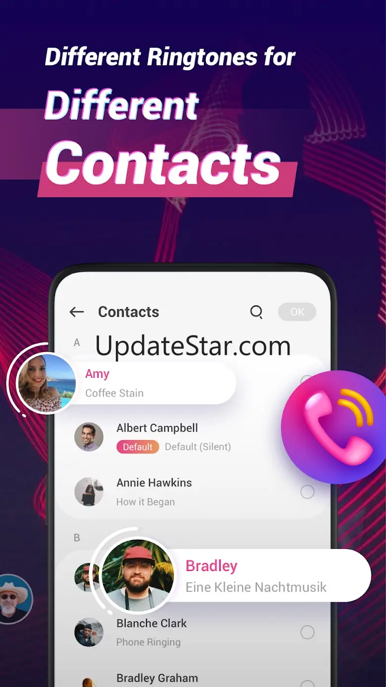 Ringtones songs - RingWall 1.9.2